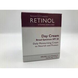 Skincare Cosmetics RETINOL Vitamin Enriched Day Cream Moisturizer L de L SPF20